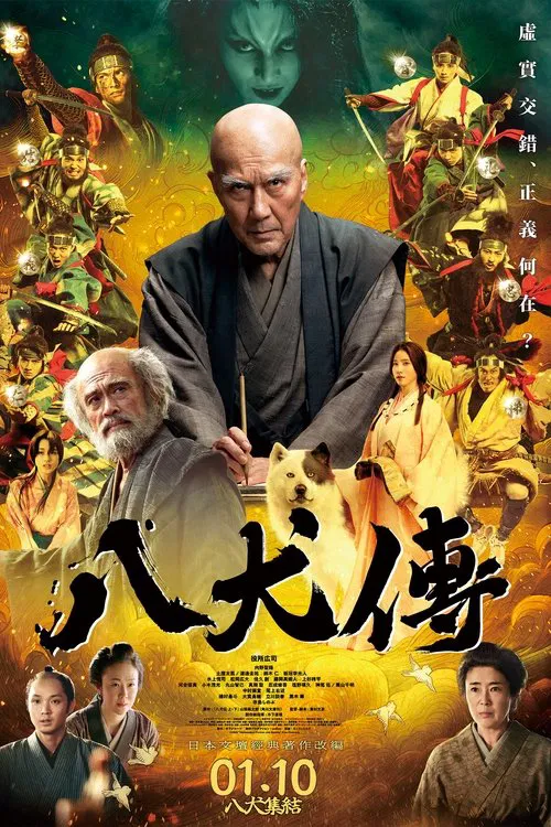 Hakkenden movie poster