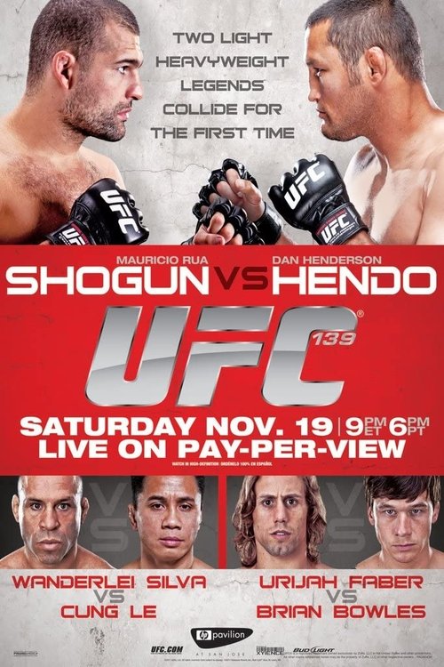 UFC 139: Shogun vs. Henderson movie poster