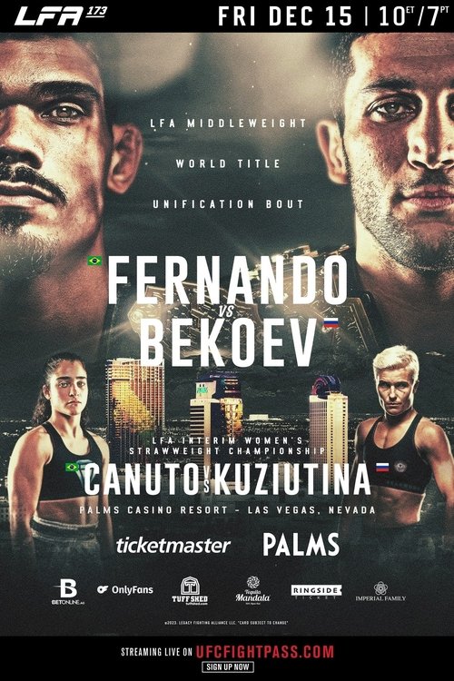 LFA 173: Fernando vs. Bekoev movie poster