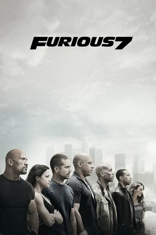 Furious 7 movie poster