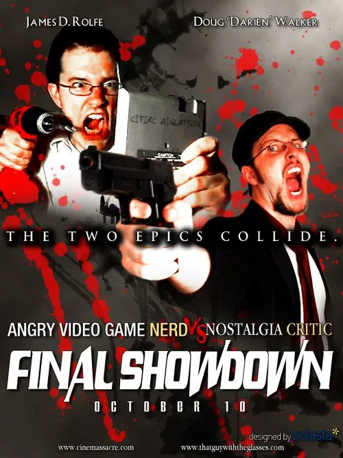 Angry Video Game Nerd vs Nostalgia Critic movie poster