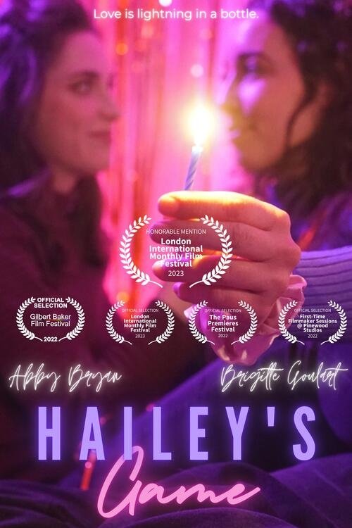 Hailey's Game movie poster