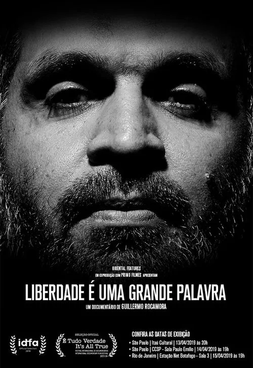 Poster do filme Liberdade é uma grande palavra