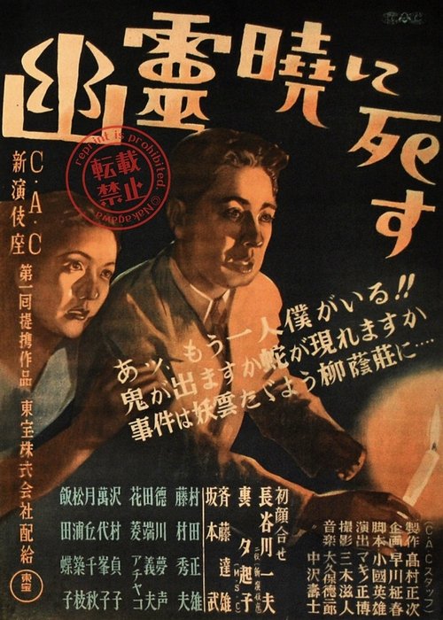 Ghosts Die at Dawn movie poster