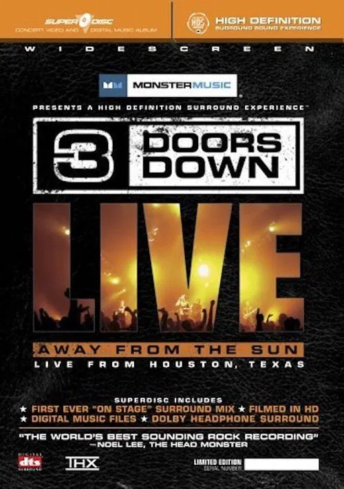 3 Doors Down: Away from the Sun, Live from Houston, Texas movie poster