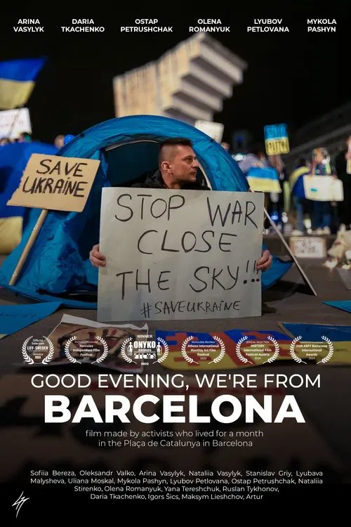 Poster do filme Good evening, we're from Barcelona