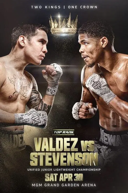 Oscar Valdez vs. Shakur Stevenson movie poster