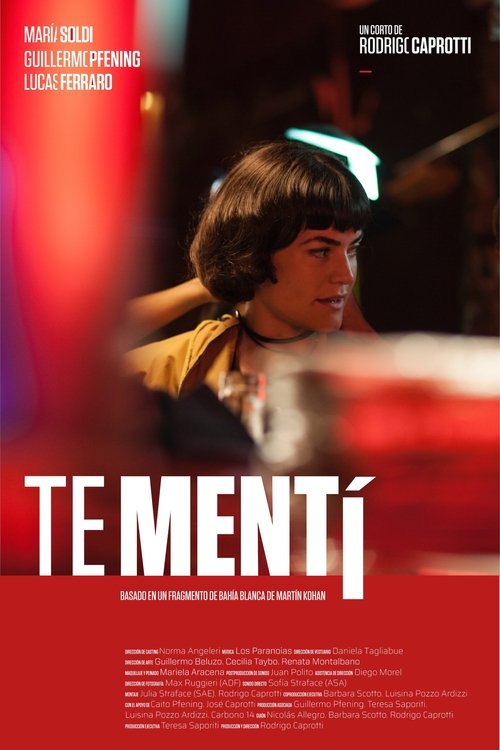 Te mentí movie poster