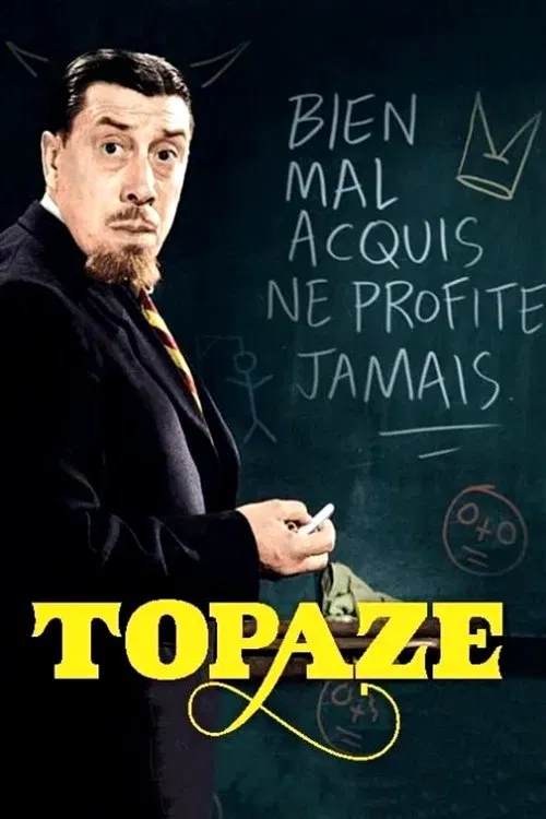 Topaze movie poster