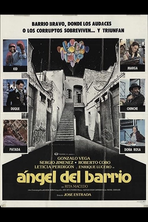 Angel del barrio movie poster