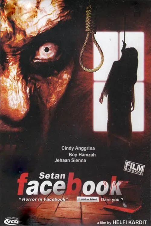 Horror in Facebook movie poster