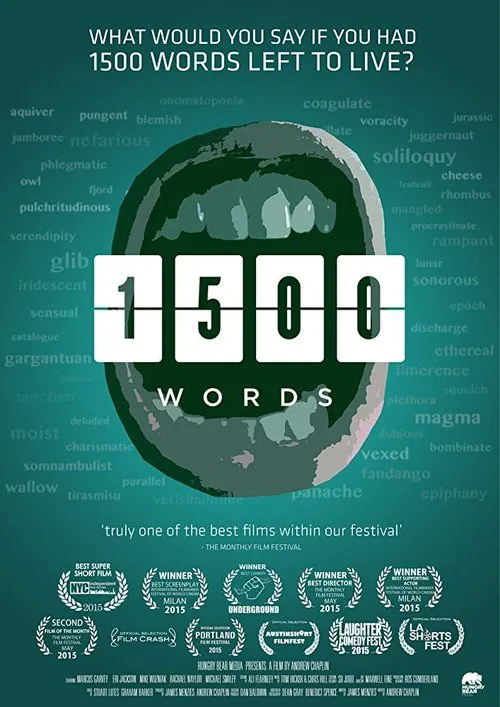 1500 Words movie poster
