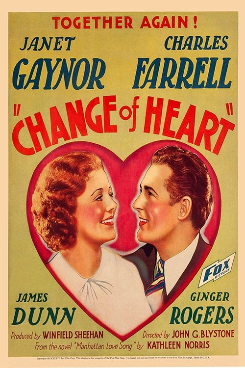 Change of Heart movie poster