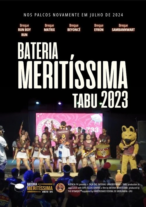 Bateria Meritíssima TABU 2023 movie poster