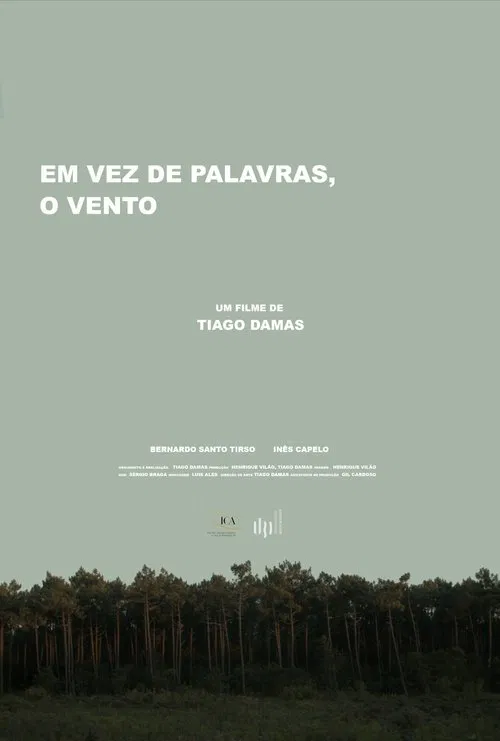Em vez de palavras, o vento movie poster