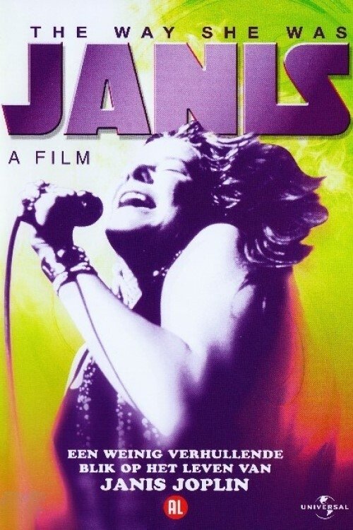 Janis Joplin - The way she was Janis movie poster