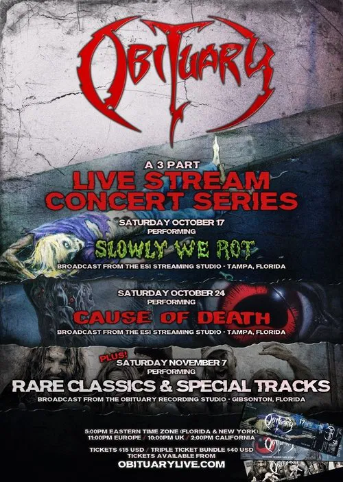 Obituary - Rare Classics & Special Tracks Live Stream movie poster