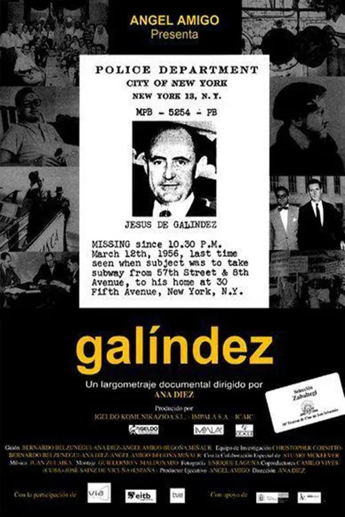 Galíndez movie poster
