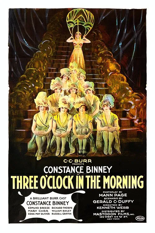 Three O'Clock in the Morning movie poster
