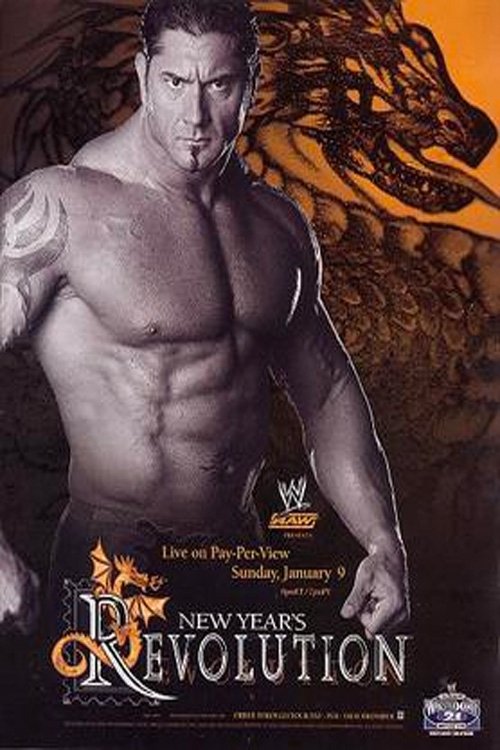 WWE New Year's Revolution 2005 movie poster