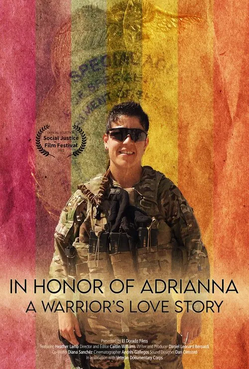 Poster do filme In Honor of Adrianna: A Warrior's Love Story