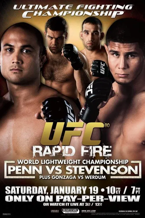 UFC 80: Rapid Fire movie poster