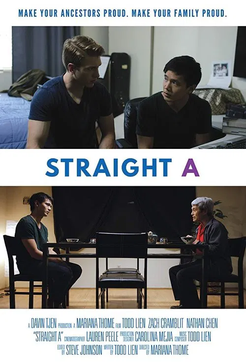 Straight A movie poster