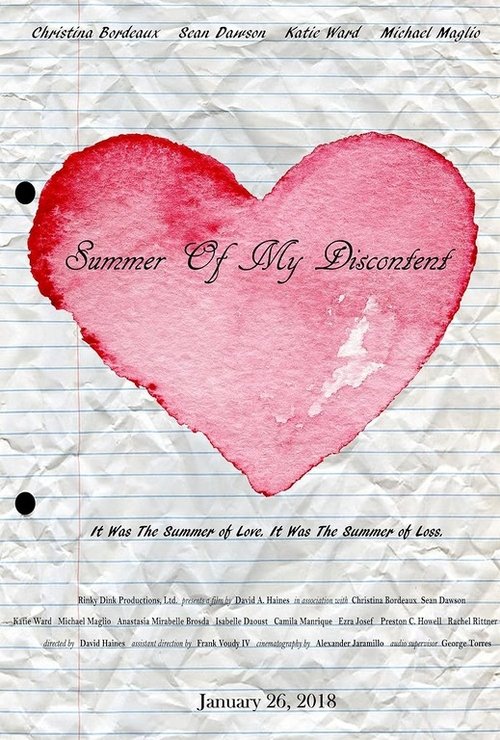 Summer of my Discontent movie poster
