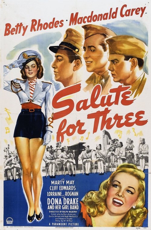 Poster do filme Salute for Three