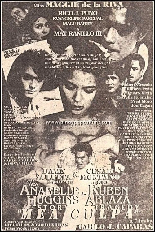 Anabelle Huggins Story: Ruben Ablaza Tragedy - Mea Culpa movie poster