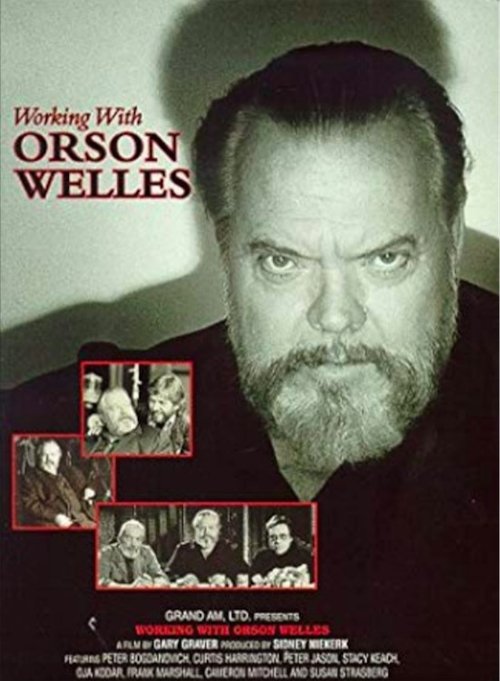 Working with Orson Welles movie poster