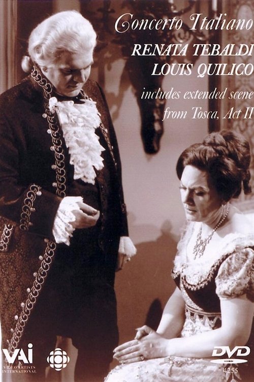 Renata Tebaldi & Louis Quilico: Concerto Italiano movie poster