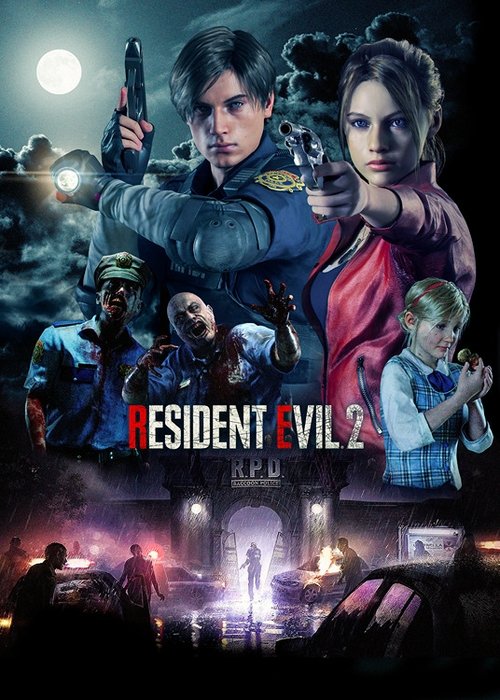 Resident Evil 2 movie poster