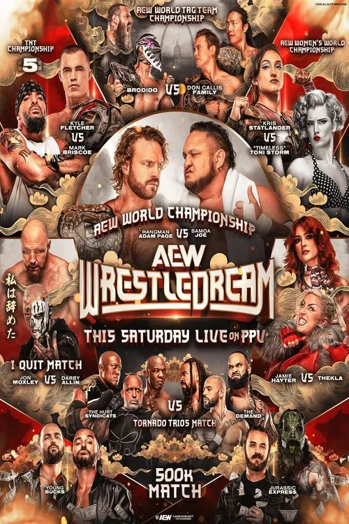 AEW WrestleDream 2025 movie poster