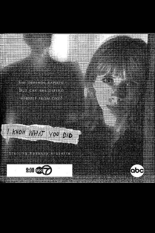 I Know What You Did movie poster