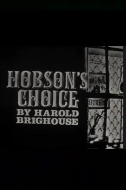 Hobson's Choice movie poster