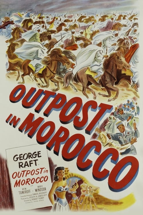 Outpost in Morocco movie poster
