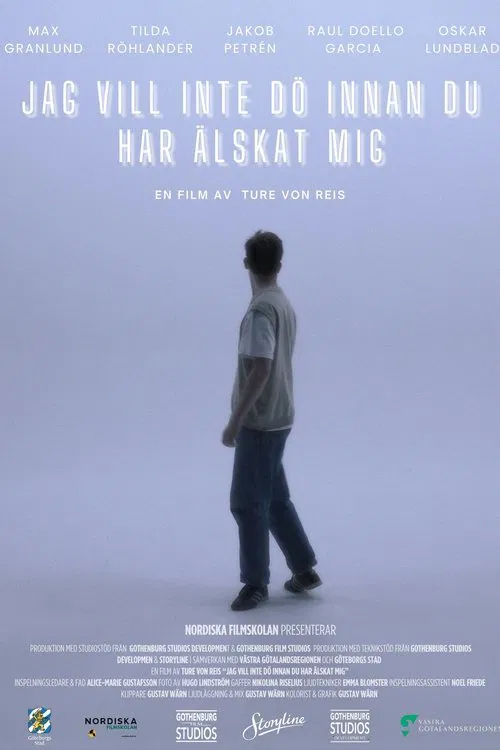 Jag vill inte dö innan du har älskat mig movie poster