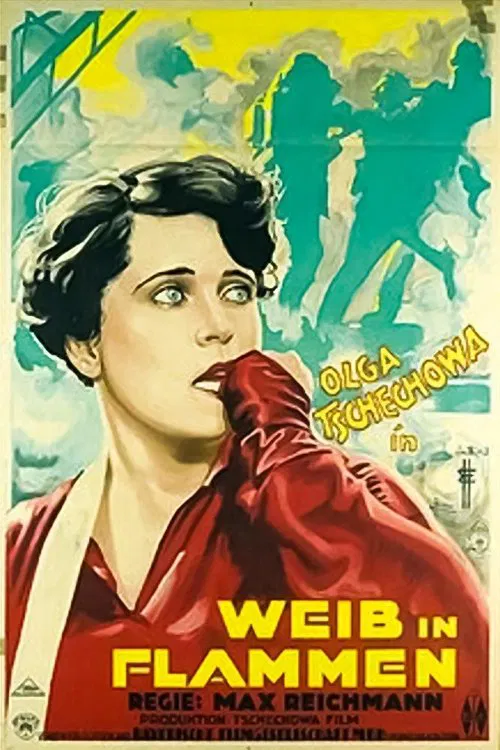 Weib in Flammen movie poster