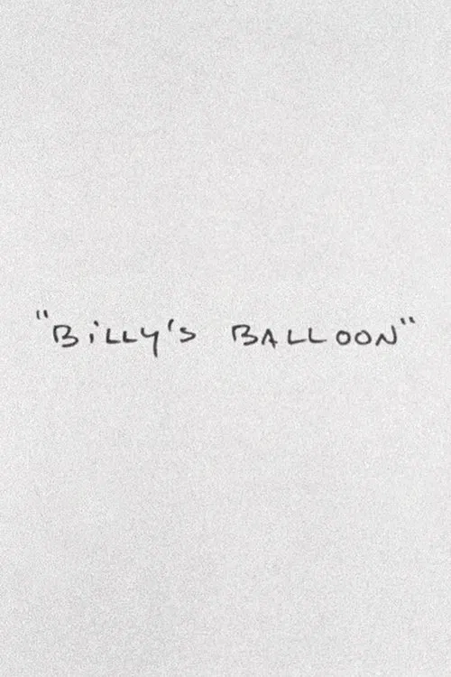 Billy's Balloon movie poster