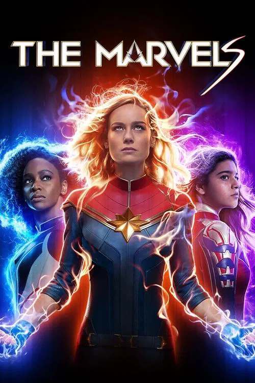 The Marvels movie poster