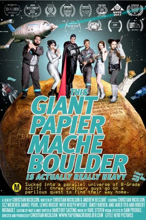 This Giant Papier-Mâché Boulder Is Actually Really Heavy movie poster