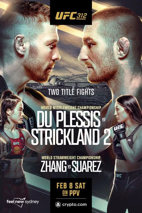 UFC 312: Du Plessis vs. Strickland 2 movie poster