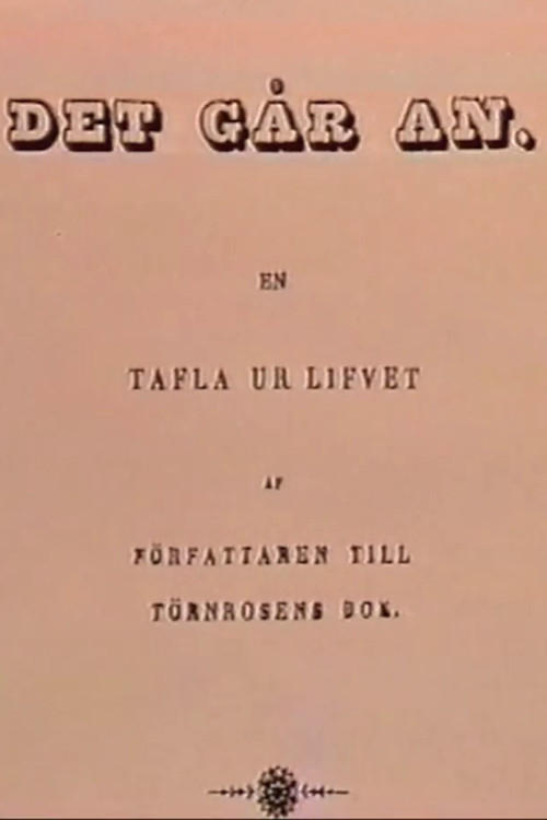 Det går an movie poster
