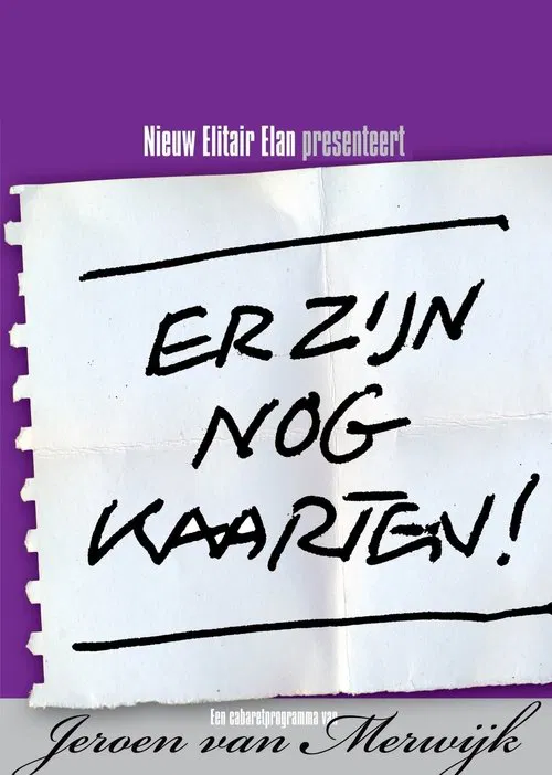 Jeroen van Merwijk: Er Zijn Nog Kaarten! movie poster