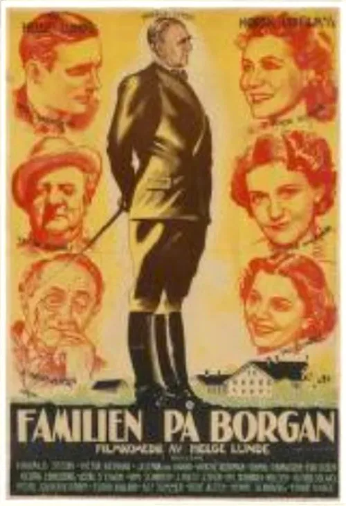 Poster do filme Familien på Borgan