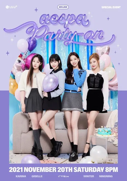 XR LIVE aespa SPECIAL EVENT "Party-On" tv show poster