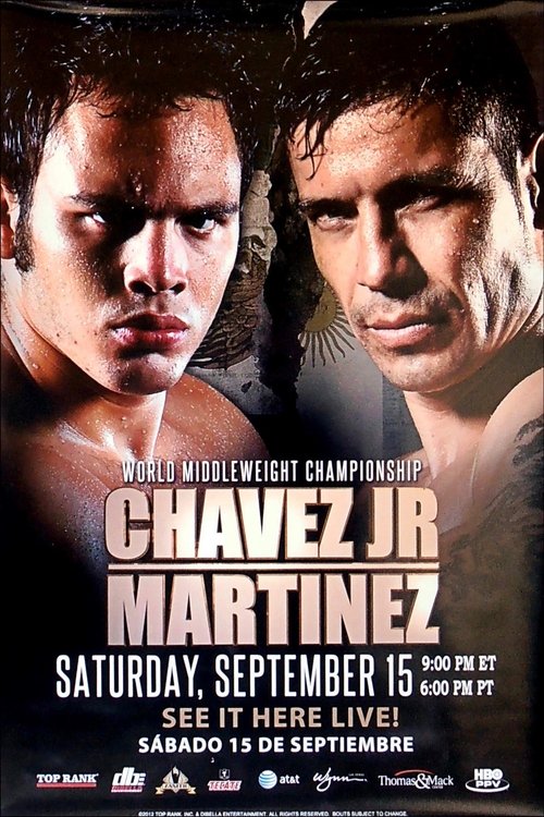 Julio Cesar Chavez Jr. vs. Sergio Martinez movie poster