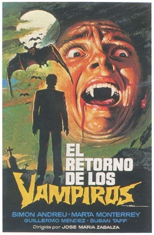 The Return of the Vampires movie poster