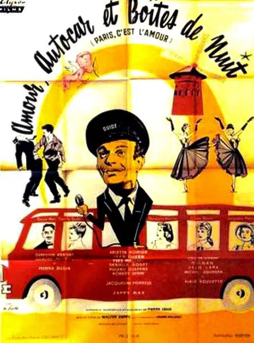 Amour, autocar et boîtes de nuit movie poster